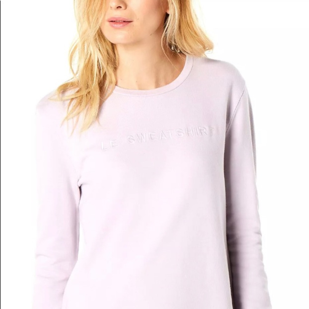 French Connection Womens Sweatshirt Lavender